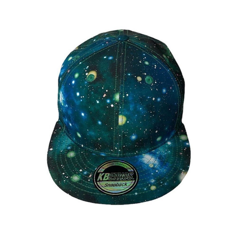 NEW‎ KBETHOS Galaxy Space Cosmos Baseball Hat Cap Flat Bill Snapback